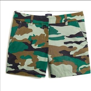 J. Crew Factory Camo Shorts